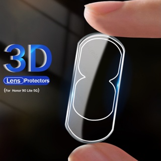 3D Curved Tempered Glass Clear Film Honor90 Honor 90 Lite 90Lite 5G 2023 Transparent Camera Lens Screen Protector HD Full Coverage Protection Glass Film Back Cover