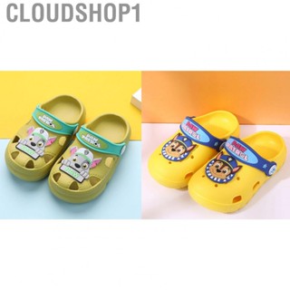 Cloudshop1 Summer Baby Cute Slippers Children EVA Cartoon Dog Pattern Shower Slide Sandals for Beach Pool Party