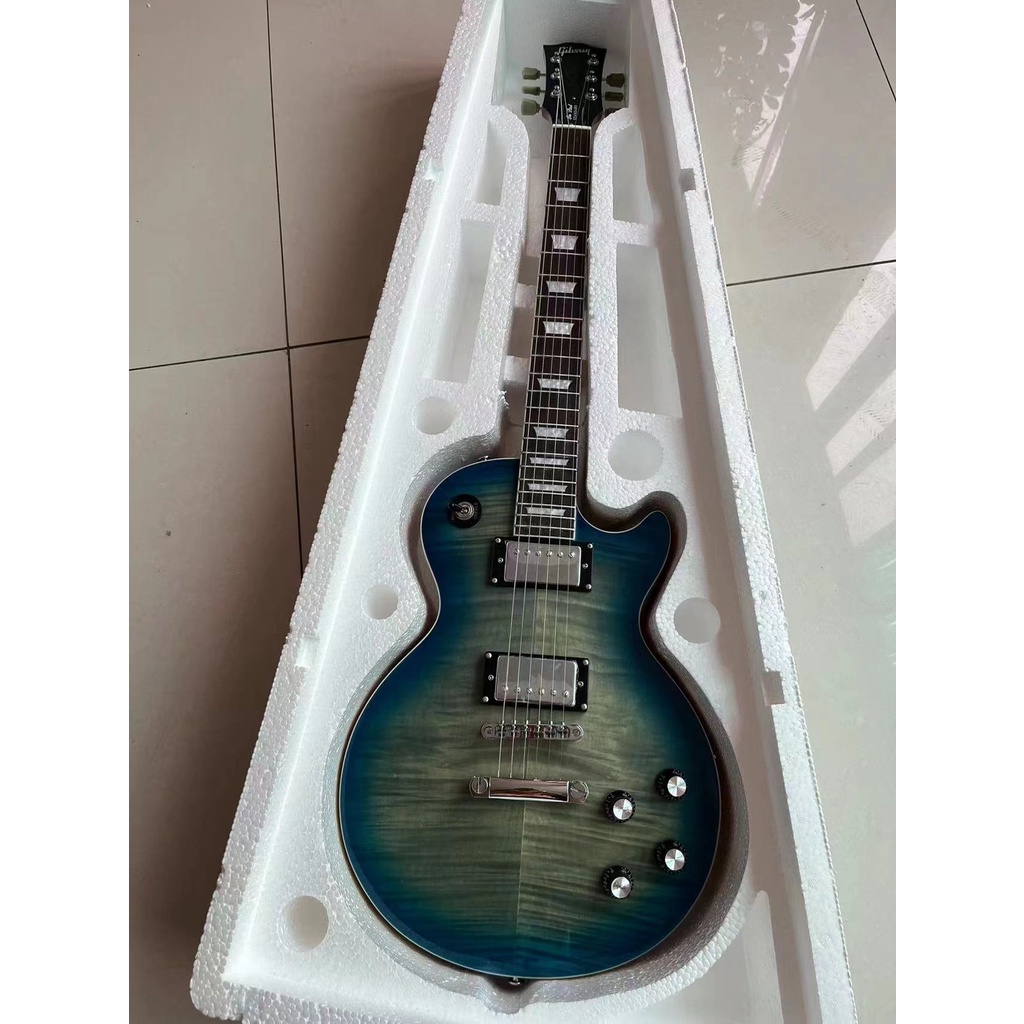 Classic Custom Gibson Les Paul Standard กีตาร์ไฟฟ้า Professional Guitar Multicolor