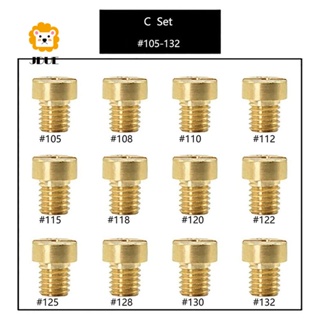 ชุดเจ็ทคาร์บูเรเตอร์หลัก 5 มม. สําหรับ Mikuni Vm22 Vm24 Vm26 125 150 Main Jets 105-132 12 ชิ้น