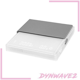 [Dynwave2] เครื่องชั่งน้ําหนักกาแฟเอสเปรสโซ่ พร้อมตัวจับเวลา แบบพกพา อเนกประสงค์ สําหรับบ้าน ห้องครัว