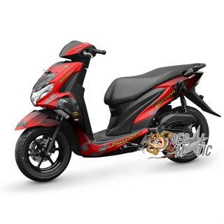 สติกเกอร์ ลายกราฟฟิค Yamaha Freego Free Go Batm4n