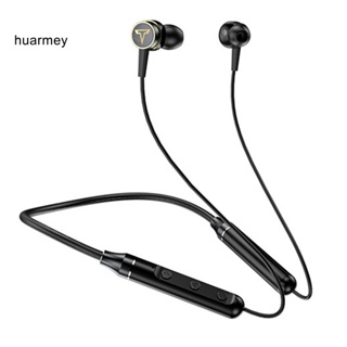 Huarmey หูฟังไร้สายบลูทูธ 51 IPX5 กันน้ํา ตัดเสียงรบกวน ความเที่ยงตรงสูง สําหรับเล่นกีฬา