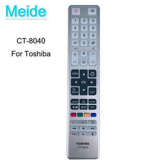 ใหม่ รีโมตคอนโทรล CT-8040 สําหรับ TV Toshiba LED LCD 3D Television 40T5445DG 48L5435DG 48L5441DG CT8040 CT8035 CT984 CT8003