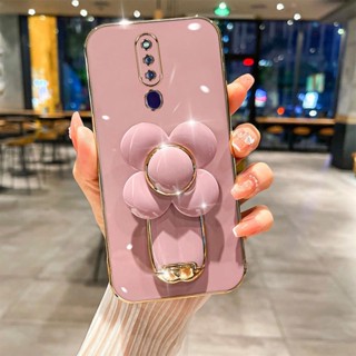 เคส OPPO F11 Pro TPU 3D กังหันลม เคสโทรศัพท์ บางพิเศษ ชุบไฟฟ้า เคสนิ่ม ฝาครอบกันกระแทก