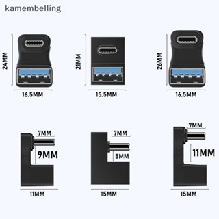 Kamembelling อะแดปเตอร์แปลง USB 3.0 เป็น Type C 180 องศา สําหรับ Macbook Xiaomi HUAWEI Samsung USB OTG