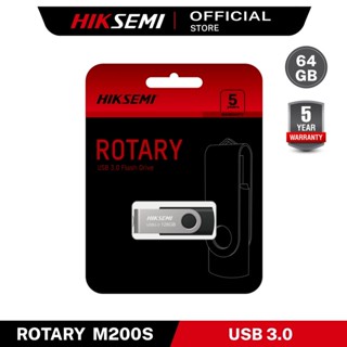 [NEWSEP23 ลด20%] HIKSEMI ROTARY M200S 64 GB FLASH DRIVE USB 3.0 HIGH EXPANDABILITY WARRANTY 5 YEARS