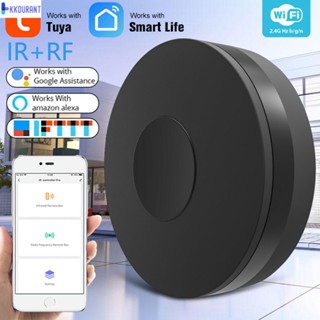 ในสต็อก Tuya Wifi Universal Smart Remote Controller Ir Rf Dual Frequency Learning Function Support App Remote Controlled Support Voice Control KDURANT