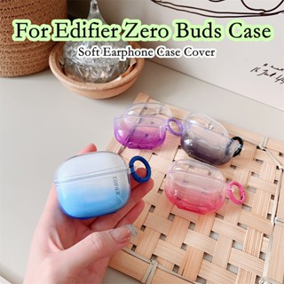 【พร้อมส่ง】เคสหูฟัง แบบนิ่ม ไล่โทนสี สําหรับ Edifier Zero Buds