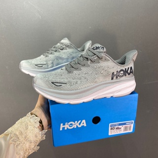 Hoka One One Clifton 9 รองเท้าวิ่ง น้ําหนักเบา ระบายอากาศ สําหรับผู้ชาย และผู้หญิง ไซซ์ 36-45 NY0U