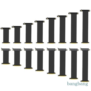 Bang สายเคเบิลต่อขยายการ์ดจอ Full Speed 4 0 พร้อมตัวขยายการ์ดกันแยม