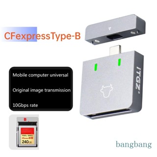 Bang CFexpress เครื่องอ่านการ์ดหน่วยความจํา TypeB Type C USB3 2 Gen2 10Gbps ความเร็วสูง