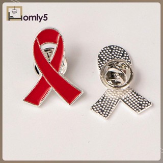 [Homyl5] เข็มกลัดริบบิ้น สีแดง หรูหรา เครื่องประดับ สําหรับตกแต่ง