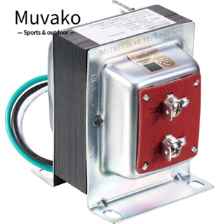 Muvako ออดประตูวิดีโอ หม้อแปลงทองแดง 16V 30VA ทนทาน สีเงิน ‎พาวเวอร์ซัพพลายเหล็ก สําหรับช่างไฟฟ้า