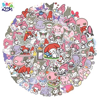 SANRIO ❤มาใหม่ พร้อมส่ง❤สติกเกอร์ ลายการ์ตูนซานริโอ้น่ารัก สําหรับตกแต่งโน้ตบุ๊ก โทรศัพท์มือถือ สเก็ตบอร์ด กีตาร์ 100 ชิ้น