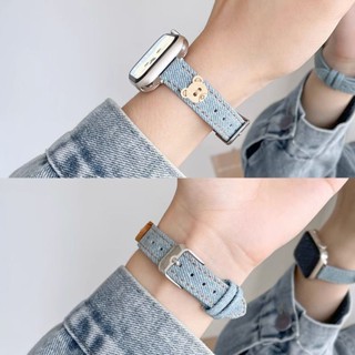 พร้อมส่ง ส่งฟรี สายนาฬิกาข้อมือหนัง 49 มม. 44 มม. 42 มม. 40 มม. สําหรับ watch8 7 6 watch5 4 3 2 1 se