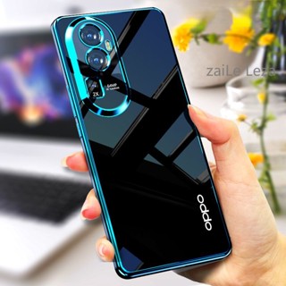 เคส OPPO Reno 10 Pro 5G Reno 10 Pro+ 5G เคส OPPO Reno 8T 8 Z 7Z A78 A98 4G 5G เคส โทรศัพท์มือถือแบบใส หนา กันกระแทก หรูหรา สําหรับ