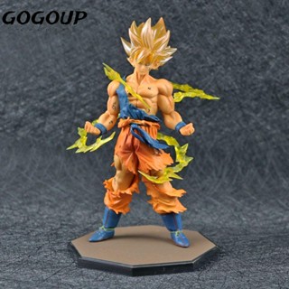 Gogoup ฟิกเกอร์ Super Saiyan Blue Gogeta ของเล่น ของสะสม เครื่องประดับ