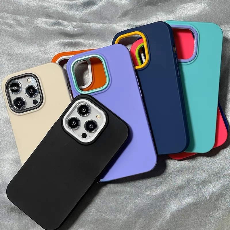 เคสโทรศัพท์มือถือ ซิลิกาเจล กันตก สําหรับ for iPhone 15 pro max 14 promax 13 12 12Pro 12ProMax 11 11Pro 11ProMax X XS XR XSMAX SE2020 7 8 7Plus 8Plus