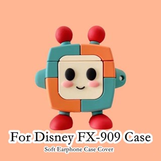 【Trend Front】เคสหูฟัง แบบนิ่ม ลายการ์ตูนฉลาม สําหรับ Disney FX-909 FX-909 NO.2