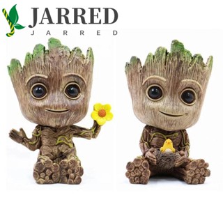 Jarred ฟิกเกอร์อนิเมะ Groot Action Figure Avengers Marvel ขนาด 6 ซม. ของเล่นสําหรับเด็ก