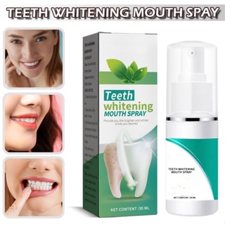 Teeth Whitening Spray Refreshing Breath Natural Remove Stain Oral Mouth Spray