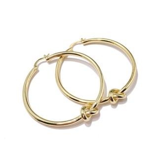 [0715]SDY European and American Super Popular Simple Bracelet Big Circle Earrings Female Online Influencer Fashionable Exaggerated Twist Ear Ring Cold Wind Geometric Earrings Sweet