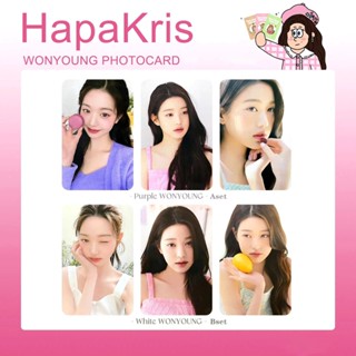 Hapakris WONYOUNG PHOTOCARD โปสการ์ด โฟโต้การ์ด ลายศิลปินเกาหลี