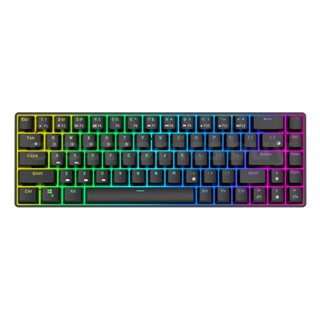 Royal Kludge RK68 RK855 คีย์บอร์ดไร้สาย บลูทูธ 5.1 Type-C 68 คีย์