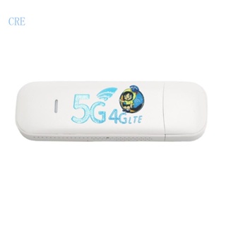 Cre เราเตอร์ WiFi 4G- LTE พร้อมช่องใส่ซิมการ์ด ความเร็วสูง และครอบคลุมกว้าง แบบพกพา