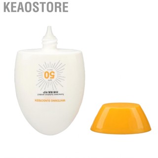 Keaostore Face Sunscreen  45ml Long Lasting Facial Lotion UVA Protection for Body Sunlight