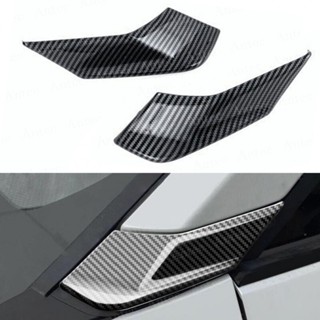 ⚡NEW 8⚡Durable ABS Plastic A Pillar Trim Stickers for Corolla Cross 2022 2023 Pack of 2