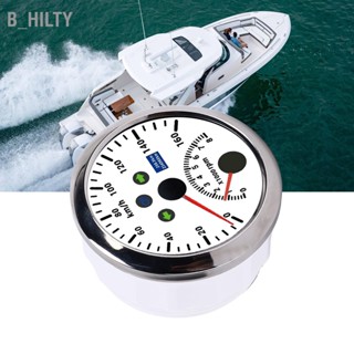  B_HILTY 85mm 160km/h GPS Speedometer 0-8000rpm มาตรวัดความเร็วรอบ LCD ไฟพื้นหลังสีแดงสำหรับรถยนต์ เรือ เรือยอร์ช RV รถบรรทุก