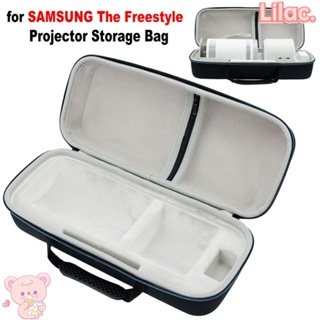 Lilac กระเป๋าเคส EVA แบบแข็ง กันกระแทก สําหรับจัดเก็บโปรเจคเตอร์ Samsung The Freestyle Camping