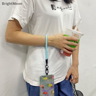 Brightmoon สายคล้องข้อมือ 8 มม. เชือกสั้น ป้องกันการสูญหาย อุปกรณ์เสริม สําหรับโทรศัพท์มือถือ