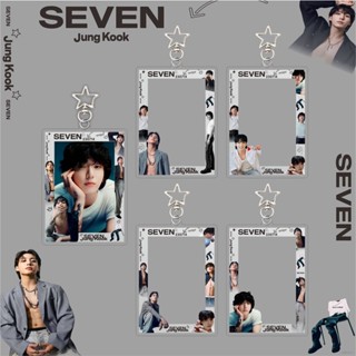 Ellen Jeon Jung Kook อัลบั้ม SEVEN BTS ขาตั้งอะคริลิคสองด้าน กรอบรูป พวงกุญแจ JK เครื่องประดับเดสก์ท็อป