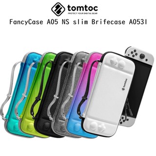 Tomtoc Fancycase Ns A05 Slim Acces Brifecase กระเป๋ากันกระแทกเกรดพรีเมี่ยม สำหรับ Nintendo Switch/OLED (ของแท้100%)