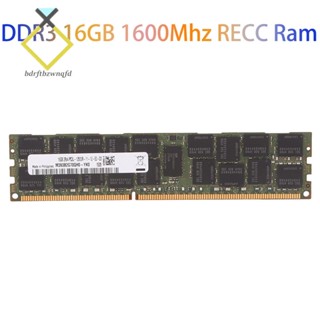 หน่วยความจํา DDR3 16GB 1600Mhz RECC RAM PC3-12800 240Pin 2RX4 1.35V REG ECC RAM สําหรับ X79 X58