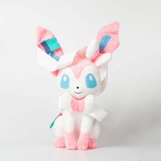 Pokemon Pikachu Eevee Evolution Sylveon Soft Plush Toy Doll (32cm)