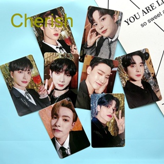 Cherish โปสการ์ดโลโม่ อัลบั้ม ATEEZ SPIN OFF FROM THE WITNESS 2023 SEASONS GREETINGS HALAZIA WIN 8 ชิ้น ต่อชุด