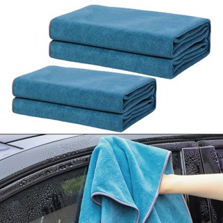 ⚡NEW 8⚡Car Cleaning Cloth Car Drying Towel Chamois Leather + Coral Fleece Cloth