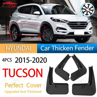 บังโคลนหน้า หลัง กันชน กันฝุ่น อุปกรณ์เสริม สําหรับตกแต่งรถยนต์ Hyundai Tucson 2015-2020