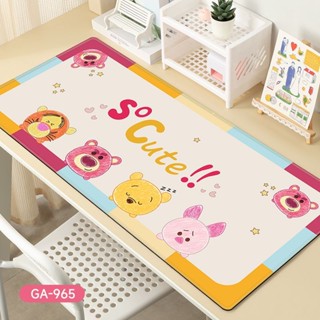 แผ่นรองเมาส์ ลายหมีน่ารัก สําหรับเล่นเกม