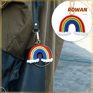 Rowans พวงกุญแจ จี้พู่ แฮนด์เมด สําหรับตกแต่งเครื่องประดับ