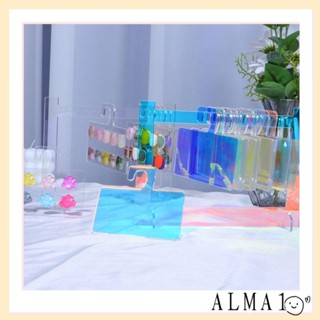 ALMA ชั้นวางเล็บปลอม DIY สําหรับฝึกทําเล็บ