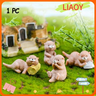 Liaoy โมเดลสัตว์บอนไซ DIY สําหรับตกแต่งบ้าน 1 ชิ้น