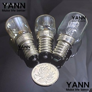 Yann1 หลอดไฟทังสเตน E14 ทนความร้อน 25W สีขาวอบอุ่น สําหรับเตาอบ ตู้เย็น