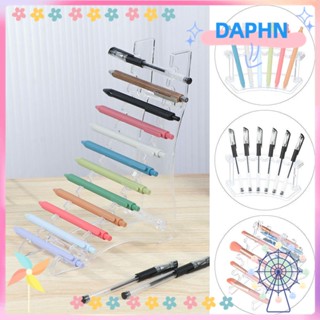 Daphs ชั้นวางปากกา แปรงแต่งหน้า อะคริลิคใส 6 ช่อง 12 ช่อง สําหรับเด็ก