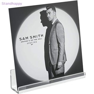 Standhappy ใหม่ ชั้นวางอัลบั้มไวนิล แบบอะคริลิคใส ติดผนัง 6 ชิ้น