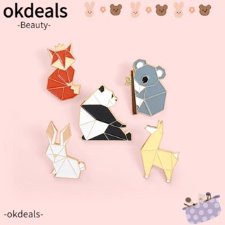 OKDEALS เข็มกลัด รูปสัตว์ กระต่าย อัลปาก้า น่ารัก